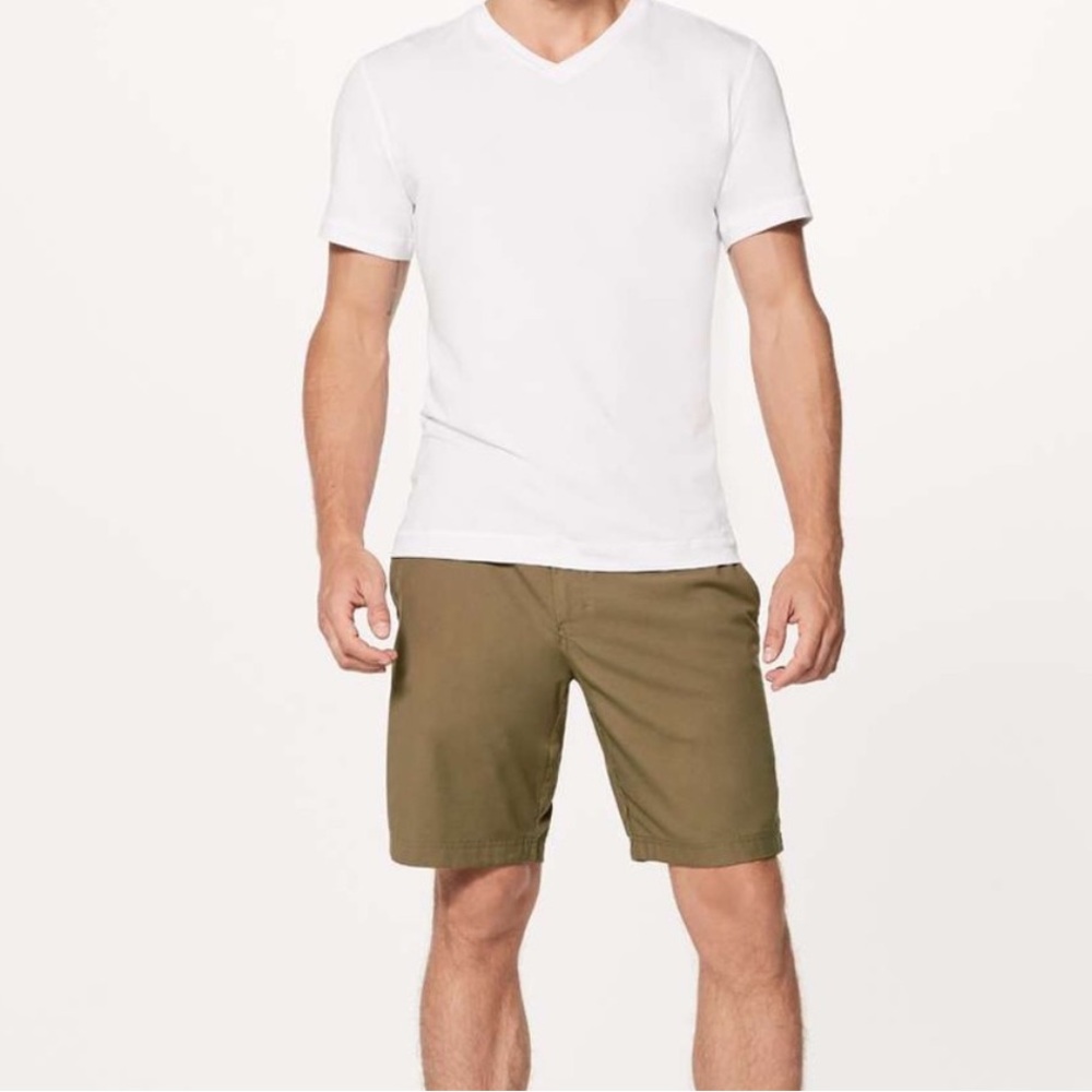 Lululemon Men’s Commission Short Athleisure Everyday Stretch Comfort 34 Classic